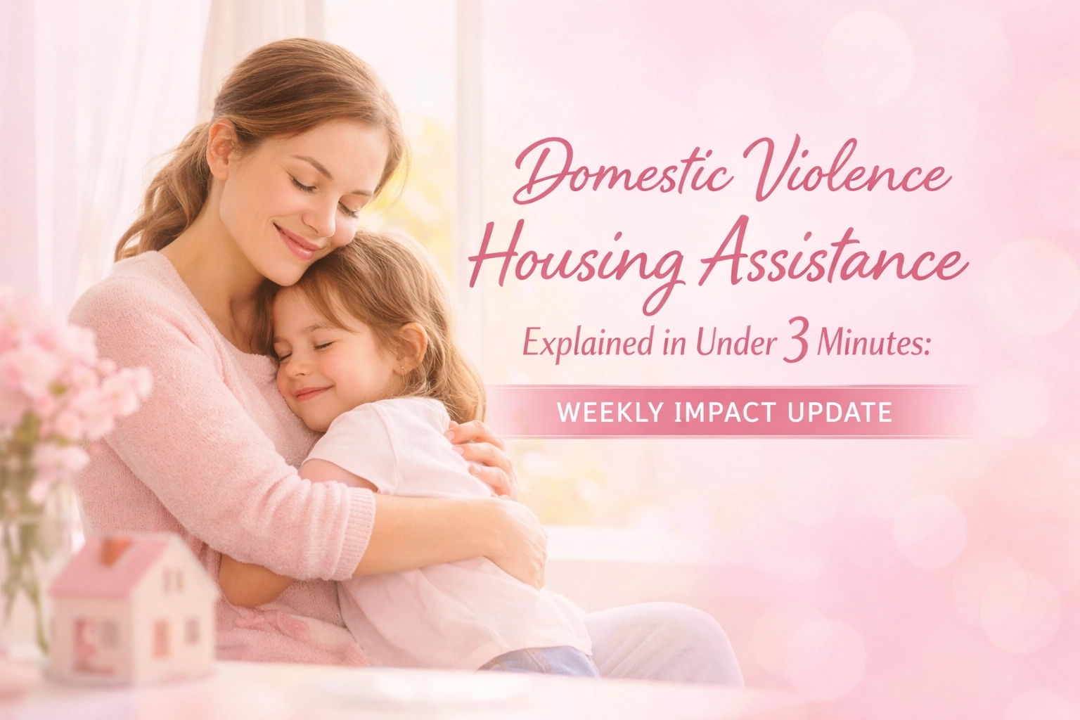 Domestic Violence Housing Assistance Explained in Under 3 Minutes: Weekly Impact Update